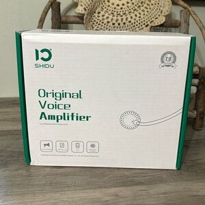 NIB SHIDU Mini Voice Amplifier Portable Rechargeable Bluetooth Speaker w/Headset
